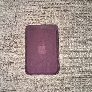 Apple iPhone FineWoven Wallet with MagSafe - Mulberry